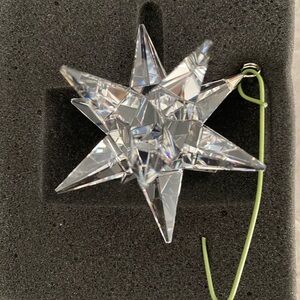 Swarovski 3d Crystal Star Decor
